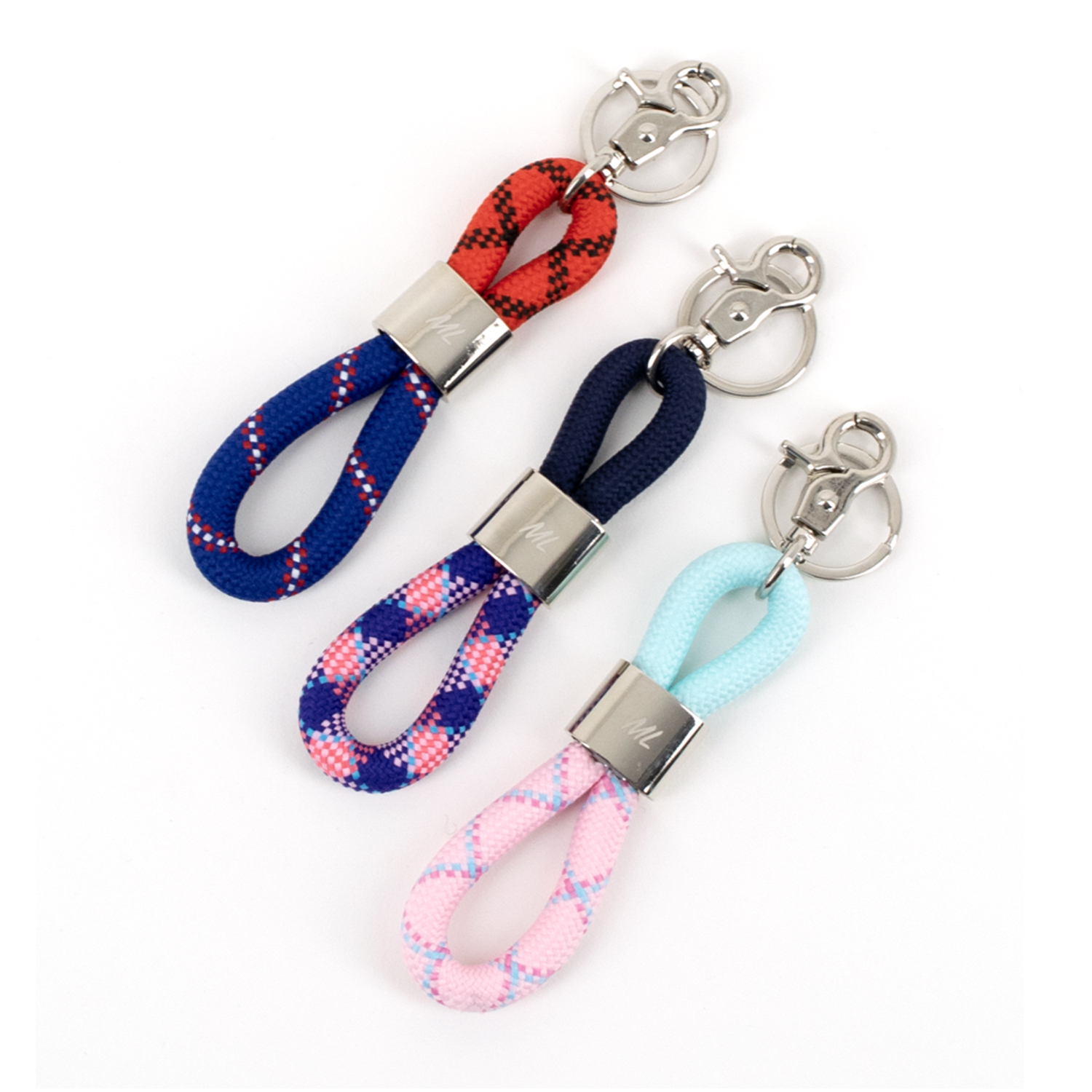 Keychains - Rope keychain with metal buckle