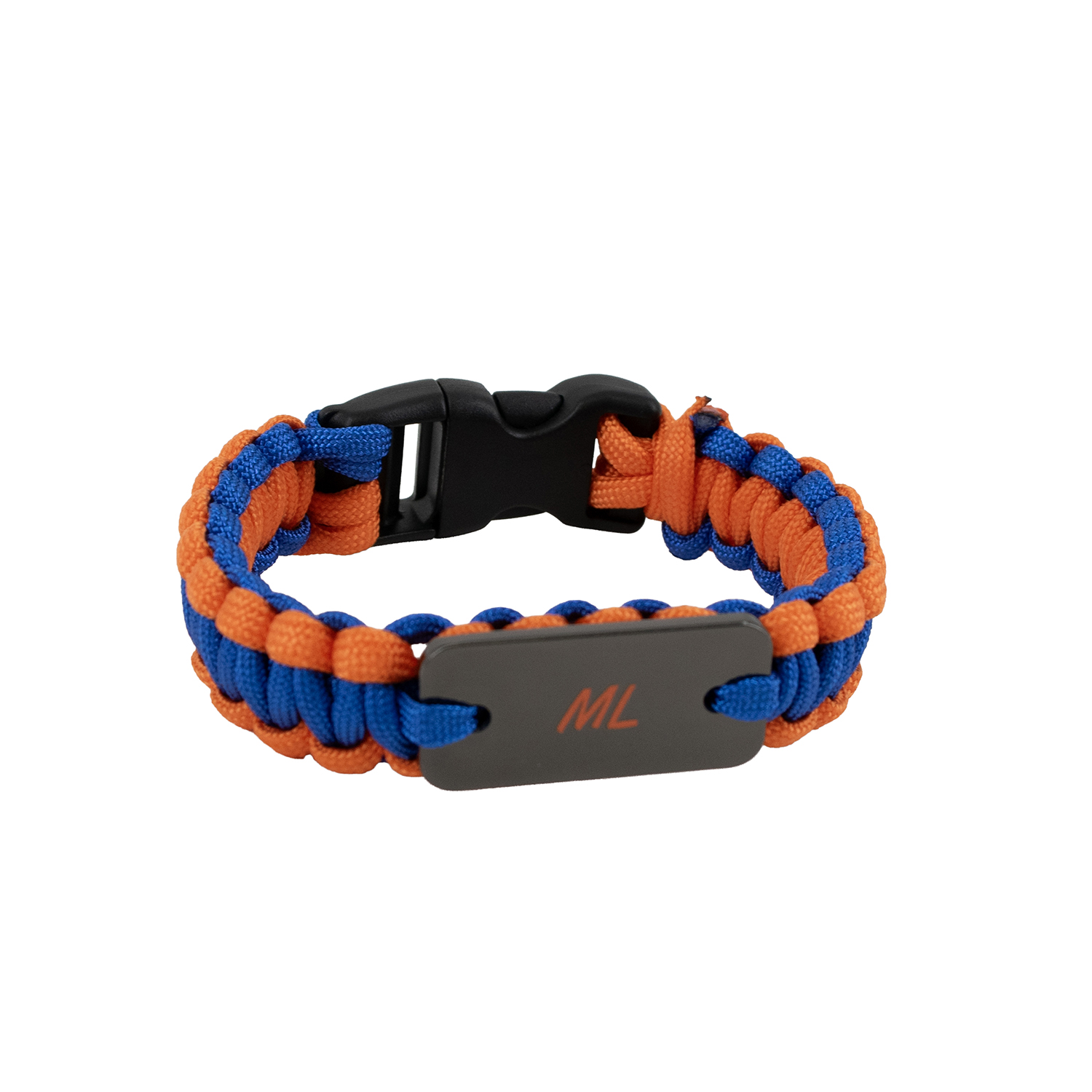 Wristbands - Paracord with metal plate